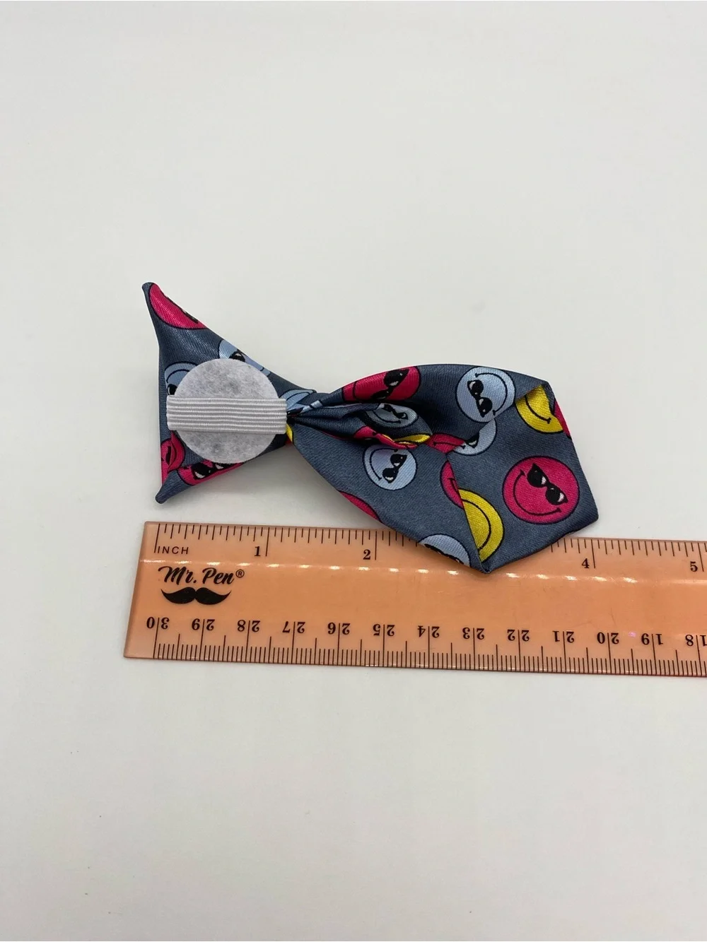 Pet Emoji Print Neck Tie Fashion Accessory for Dogs and Cats